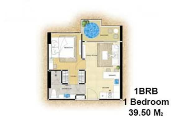 The Riviera Ocean Drive : เดอะ ริเวียร่า โอเชี่ยน ไดร์ฟ - Floor Plan