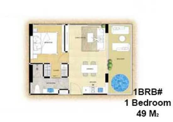 The Riviera Ocean Drive : เดอะ ริเวียร่า โอเชี่ยน ไดร์ฟ - Floor Plan