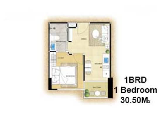The Riviera Ocean Drive : เดอะ ริเวียร่า โอเชี่ยน ไดร์ฟ - Floor Plan