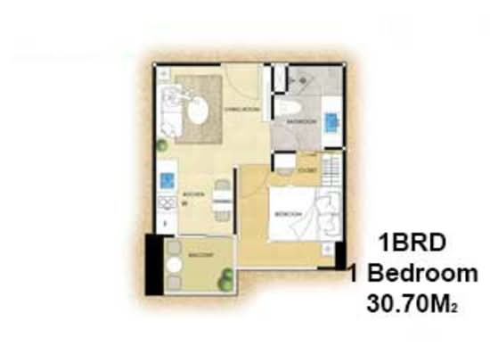 The Riviera Ocean Drive : เดอะ ริเวียร่า โอเชี่ยน ไดร์ฟ - Floor Plan