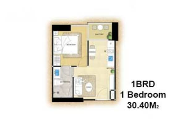 The Riviera Ocean Drive : เดอะ ริเวียร่า โอเชี่ยน ไดร์ฟ - Floor Plan