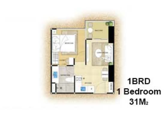 The Riviera Ocean Drive : เดอะ ริเวียร่า โอเชี่ยน ไดร์ฟ - Floor Plan