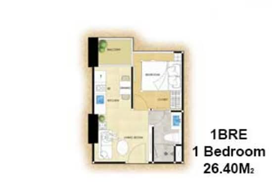 The Riviera Ocean Drive : เดอะ ริเวียร่า โอเชี่ยน ไดร์ฟ - Floor Plan
