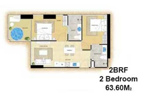 The Riviera Ocean Drive : เดอะ ริเวียร่า โอเชี่ยน ไดร์ฟ - Floor Plan