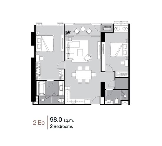 Supalai Icon Sathorn - Floor Plan