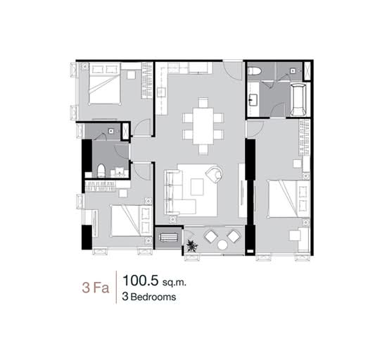 Supalai Icon Sathorn - Floor Plan