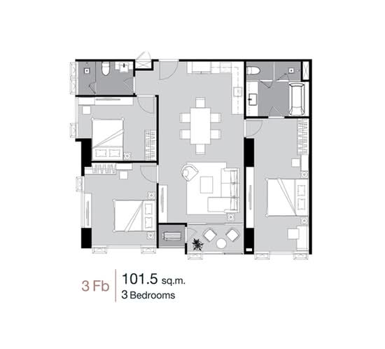 Supalai Icon Sathorn - Floor Plan