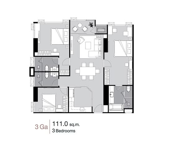 Supalai Icon Sathorn - Floor Plan