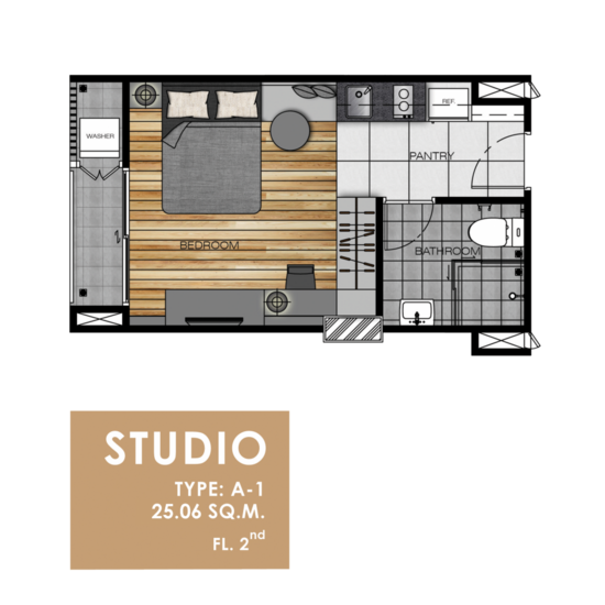L Loft Ratchada 19 - Floor Plan