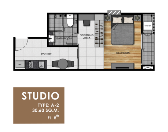 L Loft Ratchada 19 - Floor Plan