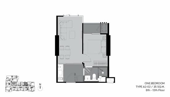 Rhythm Ekkamai Estate - Floor Plan