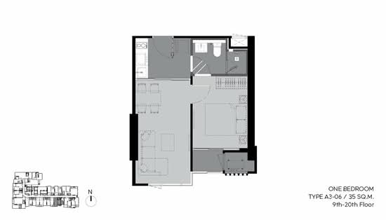 Rhythm Ekkamai Estate - Floor Plan