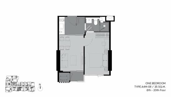 Rhythm Ekkamai Estate - Floor Plan