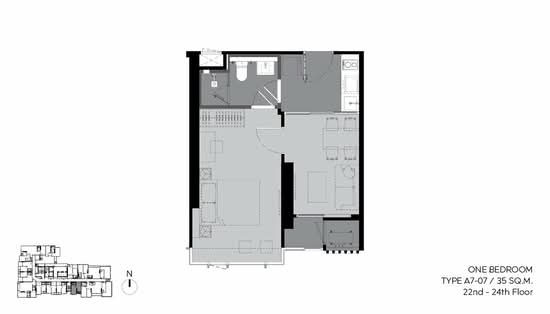 Rhythm Ekkamai Estate - Floor Plan