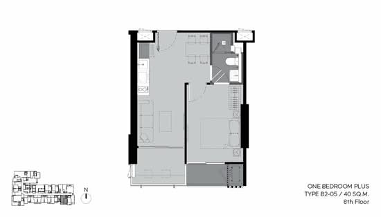 Rhythm Ekkamai Estate - Floor Plan