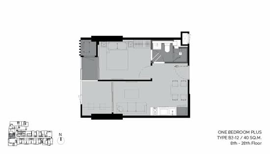 Rhythm Ekkamai Estate - Floor Plan