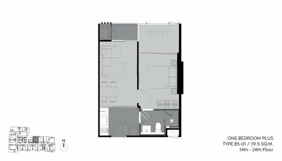 Rhythm Ekkamai Estate - Floor Plan