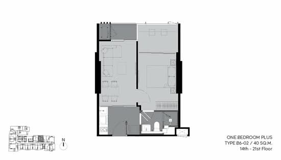 Rhythm Ekkamai Estate - Floor Plan