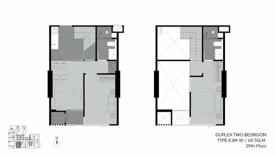 Rhythm Ekkamai Estate - Floor Plan