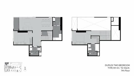 Rhythm Ekkamai Estate - Floor Plan
