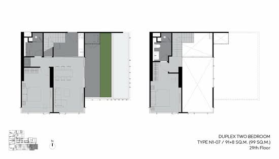 Rhythm Ekkamai Estate - Floor Plan