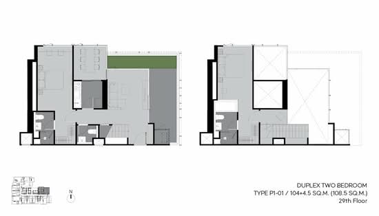 Rhythm Ekkamai Estate - Floor Plan