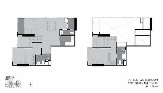 Rhythm Ekkamai Estate - Floor Plan