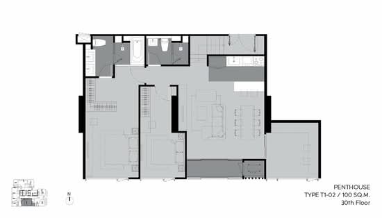 Rhythm Ekkamai Estate - Floor Plan