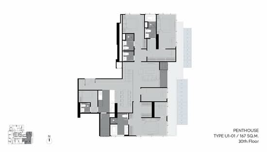 Rhythm Ekkamai Estate - Floor Plan