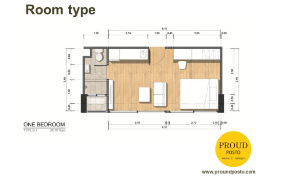 Proud Posto Rama 2-Buddhabucha : พราวด์ พอสโต้ พระราม 2-พุทธบูชา - Floor Plan