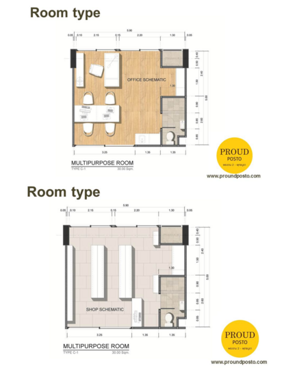 Proud Posto Rama 2-Buddhabucha : พราวด์ พอสโต้ พระราม 2-พุทธบูชา - Floor Plan
