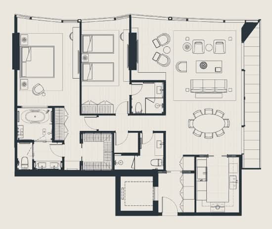 Scope Langsuan - Floor Plan