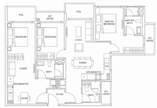 Jervois Treasures - Floor Plan