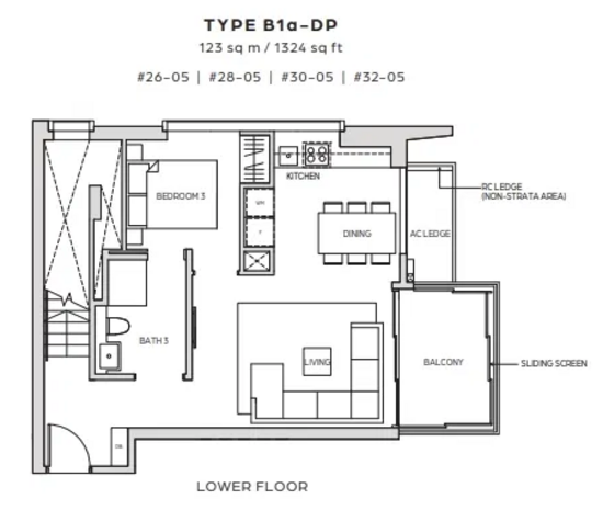 Midtown Bay - Floor Plan