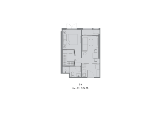 Chapter Thonglor 25 : แชปเตอร์ ทองหล่อ 25 - Floor Plan
