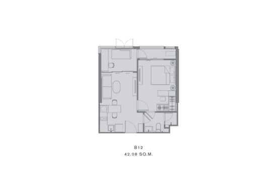 Chapter Thonglor 25 : แชปเตอร์ ทองหล่อ 25 - Floor Plan