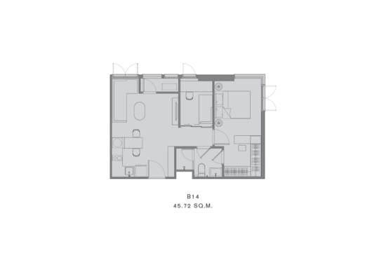 Chapter Thonglor 25 : แชปเตอร์ ทองหล่อ 25 - Floor Plan