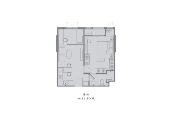 Chapter Thonglor 25 : แชปเตอร์ ทองหล่อ 25 - Floor Plan
