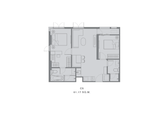 Chapter Thonglor 25 : แชปเตอร์ ทองหล่อ 25 - Floor Plan