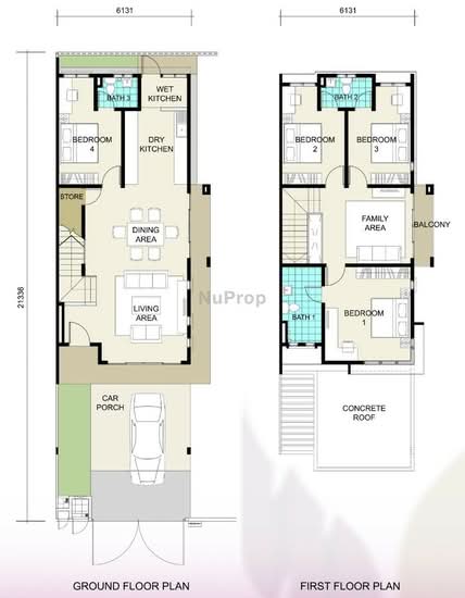 Eliya @ Warisan Puteri 2 Seremban - Floor Plan - iProperty.com.my