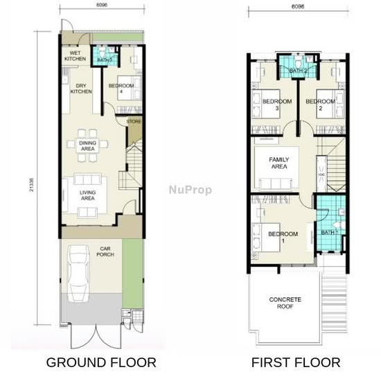 Eliya @ Warisan Puteri 2 Seremban - Floor Plan - iProperty.com.my