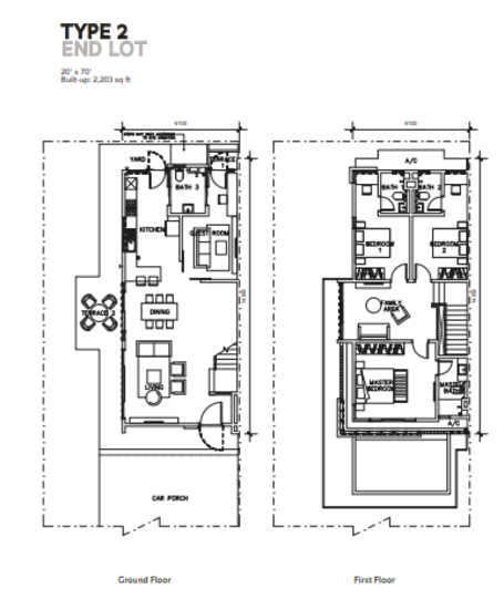 Elmina Green 1 - Floor Plan - iProperty.com.my
