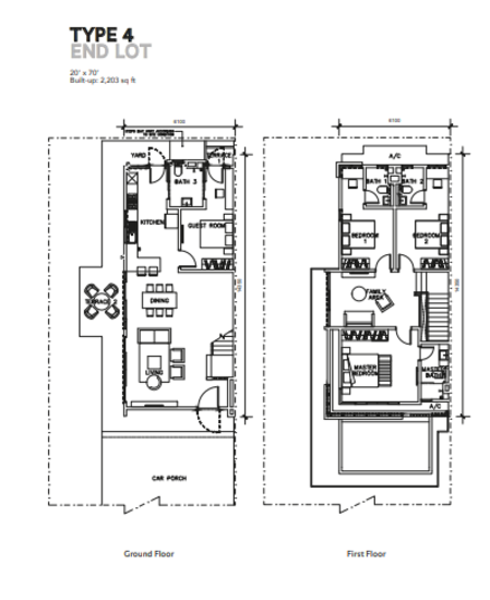 Elmina Green 1 - Floor Plan - iProperty.com.my