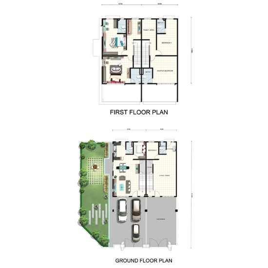 Sebana Cove - Suria 2 @ The Botany - Floor Plan - iProperty.com.my