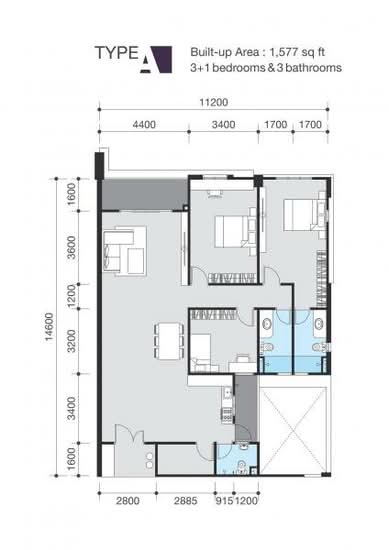 The Navens - Floor Plan - iProperty.com.my