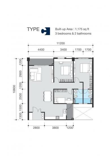 The Navens - Floor Plan - iProperty.com.my