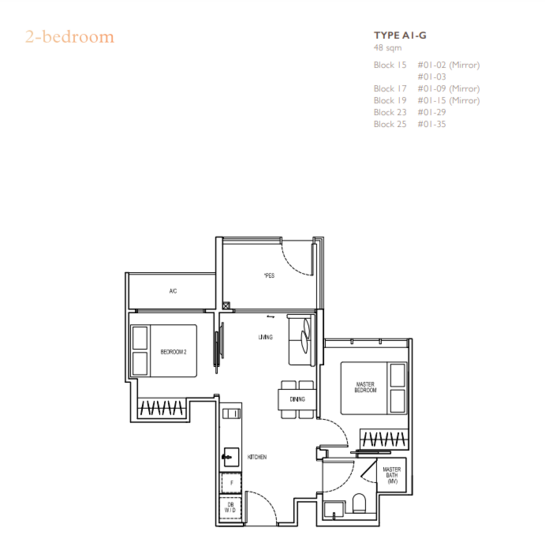 View at Kismis - Floor Plan