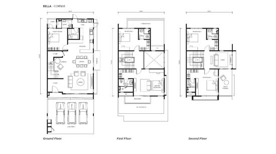 Luxura Designer Link Villas - Floor Plan - iProperty.com.my