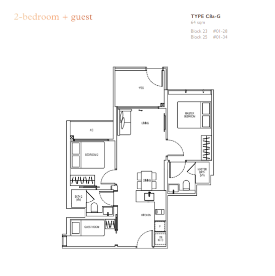 View at Kismis - Floor Plan