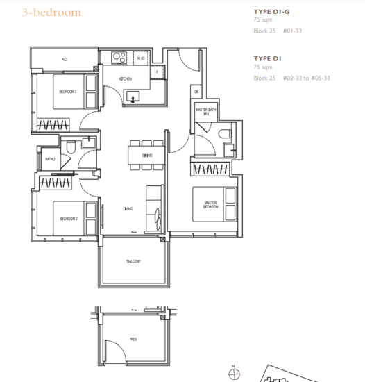 View at Kismis - Floor Plan